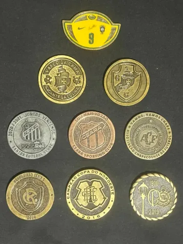 Medalhas futebol 