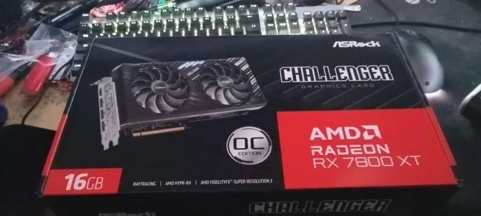 Placa de vídeo AMD RX 7800 XT