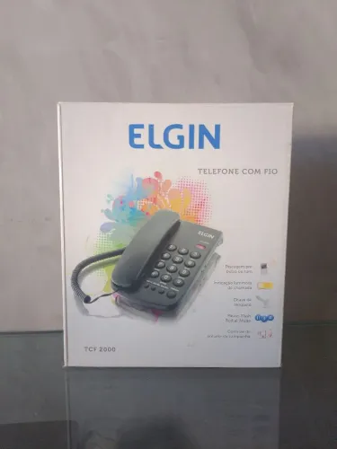 Telefone fixo mesa ELGIN