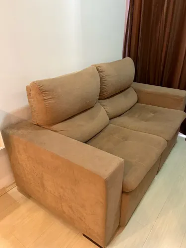 Sofá 2 lugares retrátil 