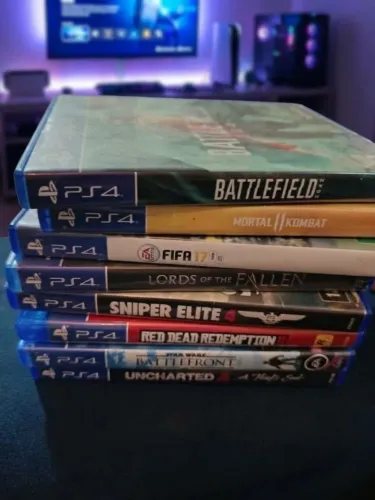 Lote 8 Jogos de Playstation 4