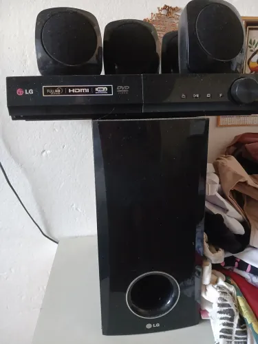 Home Theater LG com 6 Caixas de Som