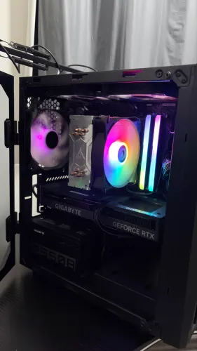 PC GAMER 4060ti, R5 5500, ASUS B450M