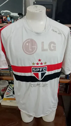 camisa do São Paulo antiga LG número 10 Reebok 2006 GG