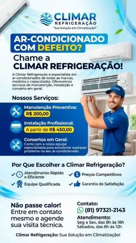 Climatização e refrigeração