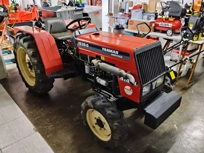 Yanmar 1030 4x4 Ano 2005 | Único Dono | Apenas 1.242 Horas Originais | Totalmente Original