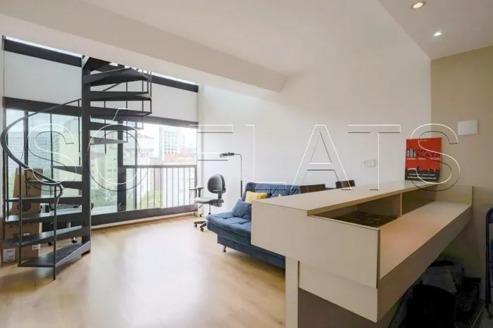 Flat no Park Lane contendo 40m², 1 dormitório e 1 vaga para locação ao lado da Av Paulista