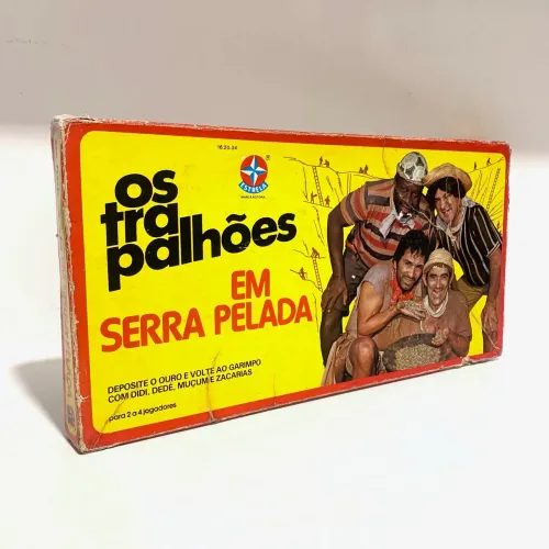 Jogo Os Trapalhões em Serra Pelada 1982 Estrela