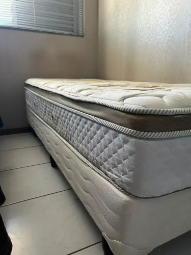 Cama box solteiro c/ colchão