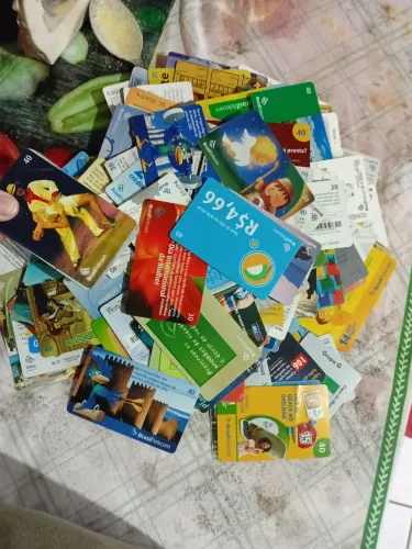 Cartão telefonico para colecionador