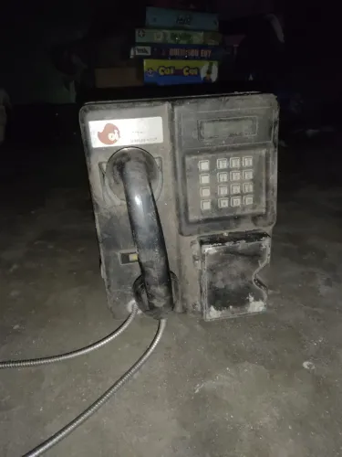 Telefone Oi orelhão original, peça de coleção