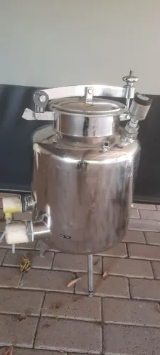 Tanque para destilação, tanque para caldeira de destilação, para fermentação em aco inox 
