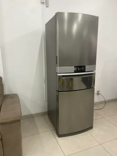 Geladeira Brastemp Inverse Inox Frost Free + 3 Meses Garantia