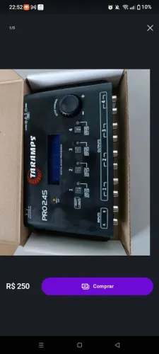 Vendo processador automotivo novo