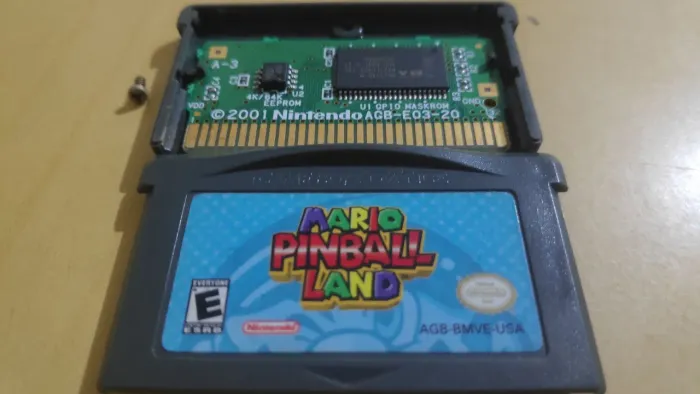 Mario Pinball Land para Game Boy Advance 
