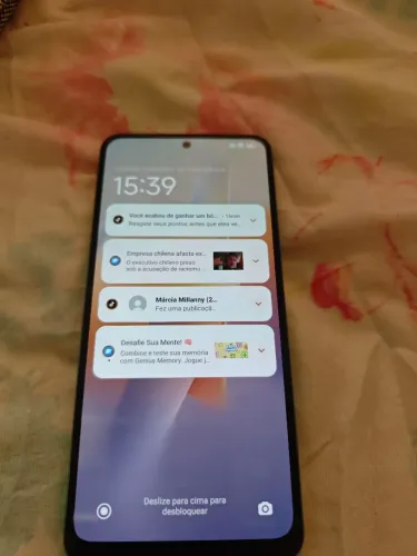 Redmi note 12 com tela danificada 