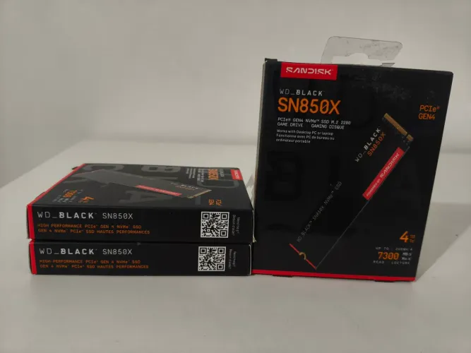 (Novo Lacrado) SSD NVME 4TB WD Black SN850X PS5 e PC