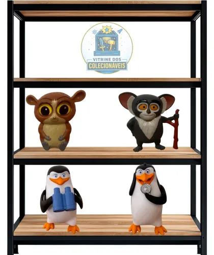 Lote Pinguins de Madagascar BK 2016