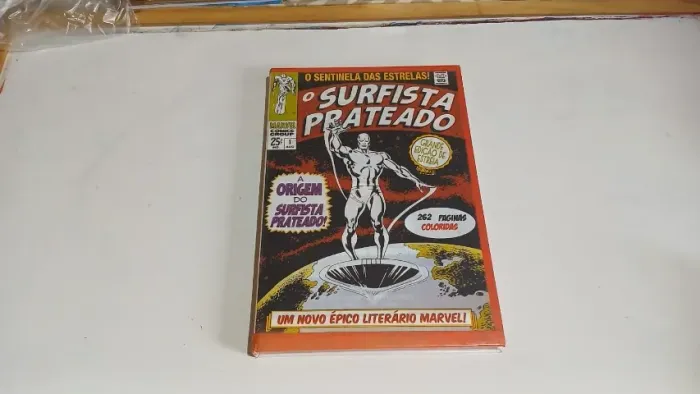 surfista prateado origem,punhos de aço,ka-zar e satanika - 4 livros fac simile antigos