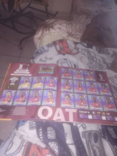 Álbum da copa do mundo, capa mole completo 