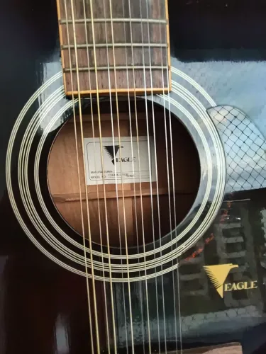 VIOLÃO EAGLE 12 CORDAS 