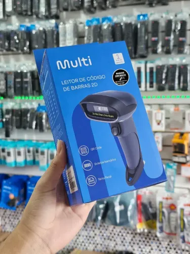 Leitor de Código de Barras com Fio USB