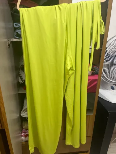 Calça envelope cor, verde veste super bem 