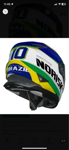 Capacete norisk novo promoção chama ?