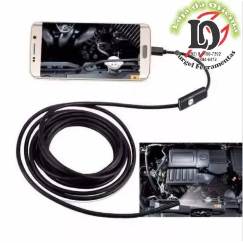 Endoscopia inteligente ( camera usb) pc e smartphone - OBERON 2m-MLMI800