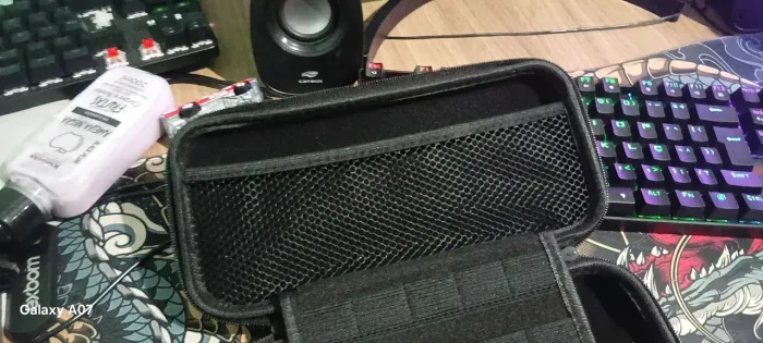 Bolsa nintendo switch v1/v2 ou oled