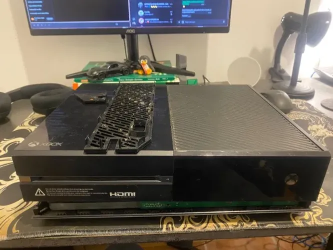 Xbox One Fat 500GB Funcionando - Defeito no Cabo Flat Frontal
