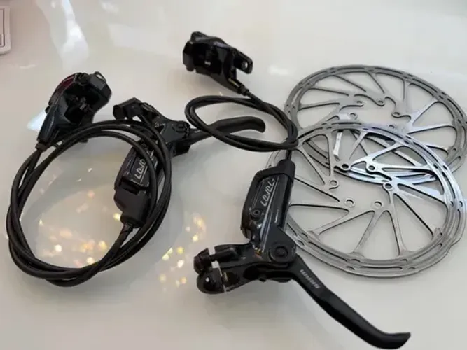SRAM Level T - Par completo (160/180 mm)