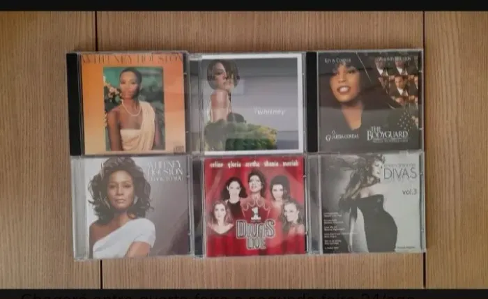 Whitney Houston e Divas Coleção de CDs Originais!