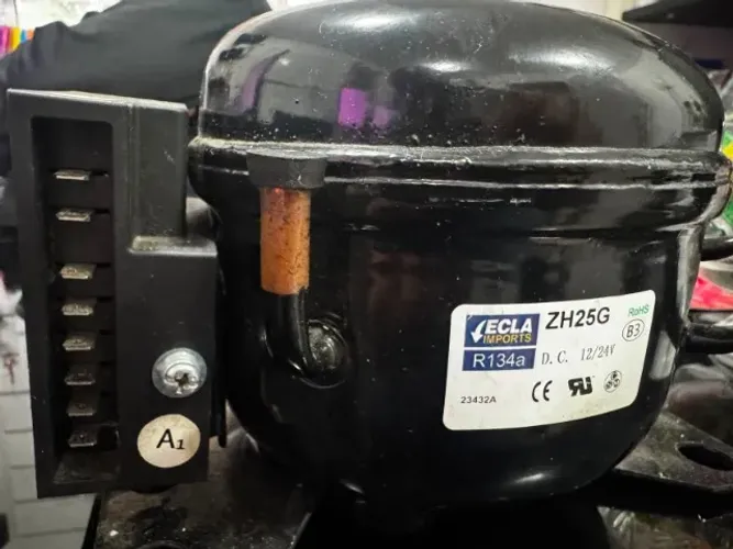 Compressor Motor Geladeira Caminhão 12/24v Zh35g