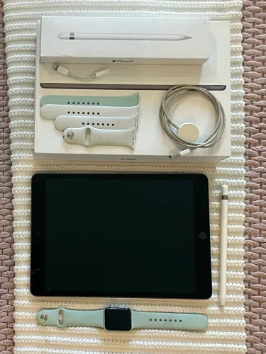 KIT APPLE ? iPad 8ª Geração + Apple Pencil + Apple Watch SE 3