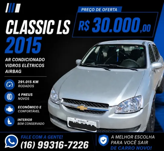 Chevrolet Classic Life/ls 1.0 VHC Flexp. 4P 2015