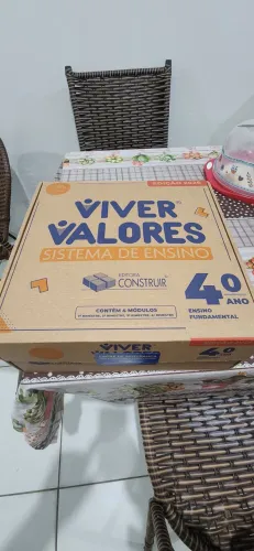 Livros escolares Viver valores