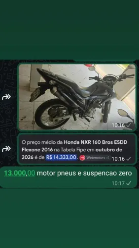Vendo essas motos todas abaixo da tabela