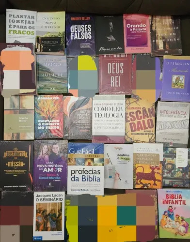 Livros Cristãos/Teologia p/quem deseja aprender a Palavra de Deus.