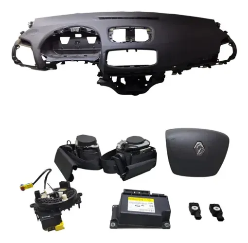 Kit Painel Tabelier Fluence 2.0 2015 Preto