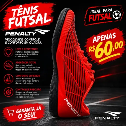 Tênis Futsal Nº 41