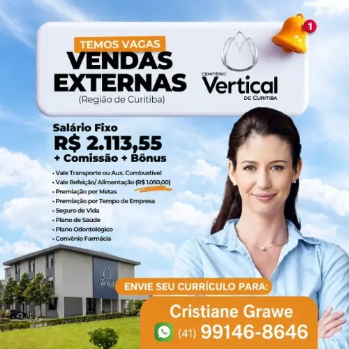 Vendedor Pap Cemitério Vertical