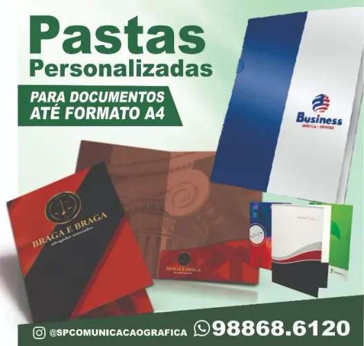 Pastas Personalizadas 
