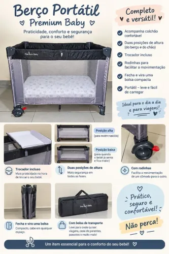 Berço portátil