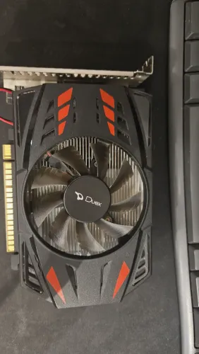 Placa de vídeo GTX 750Ti, 4Gb, 128 bits, DDR5, seminova, na caixa