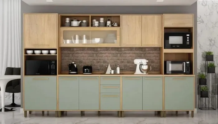 Cozinha Modulada Diamante! Pronta Entrega!