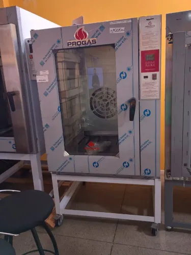 Forno turbo a gás ou elétrico