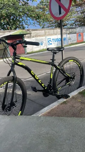 Bicicleta aro 29 nova na caixa desmontada