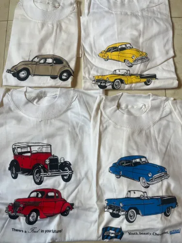 Camisetas  autos antigos 