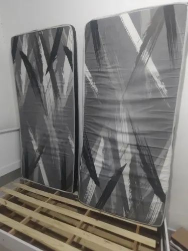 2 colchões solteiro celiflex espuma D 20 